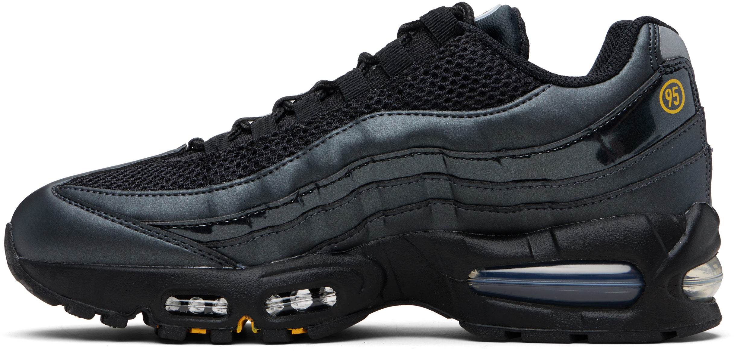 Black Air Max 95 Big Bubble Sneakers