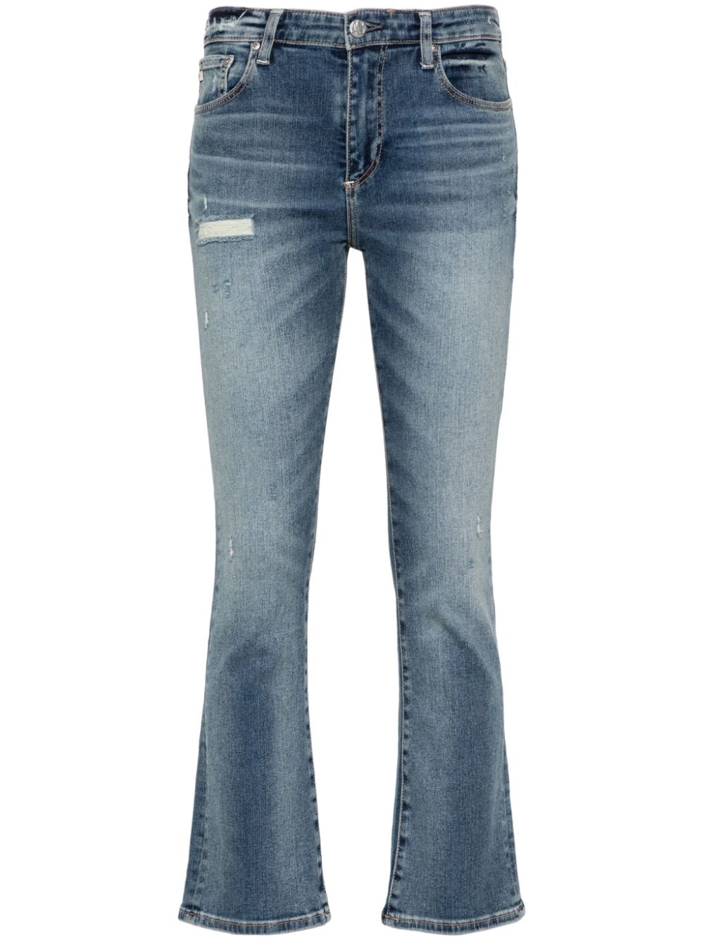 Jodi high-rise cropped jeans - Blue