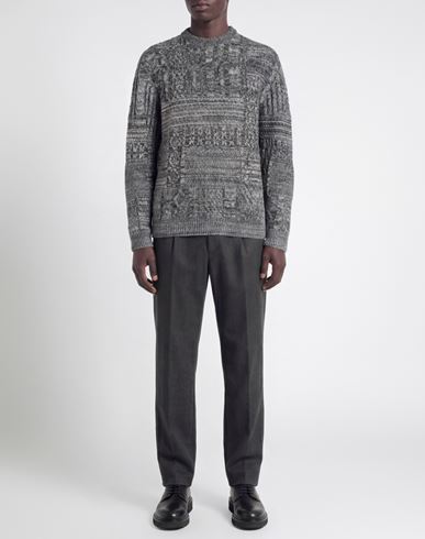 Man Sweater Charcoal Size 44 Wool