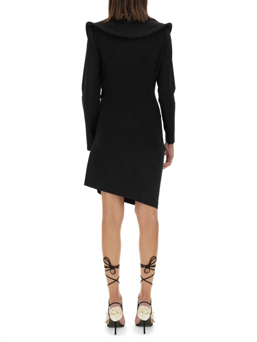 Sculptural Mini Dress