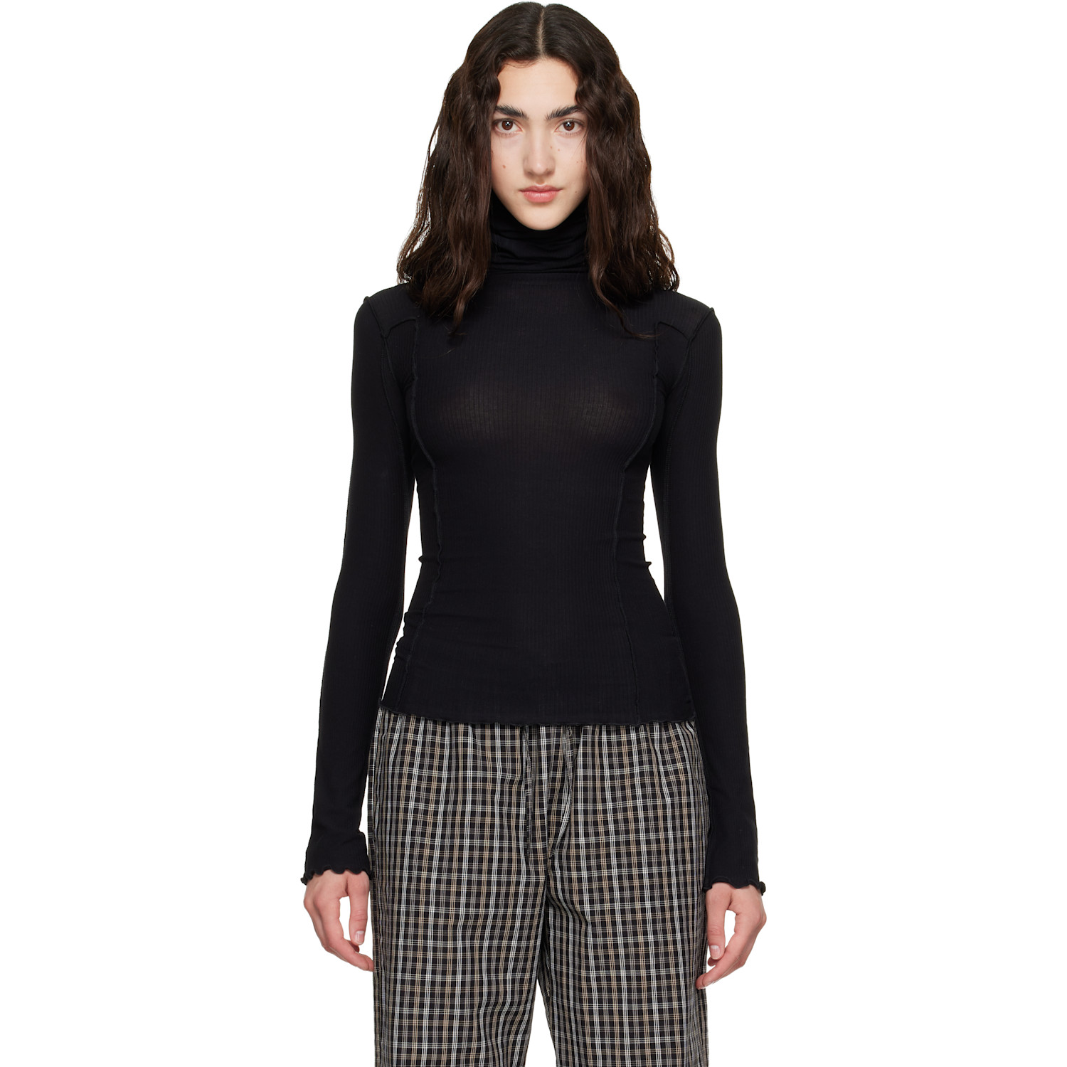 Black Omato Turtleneck