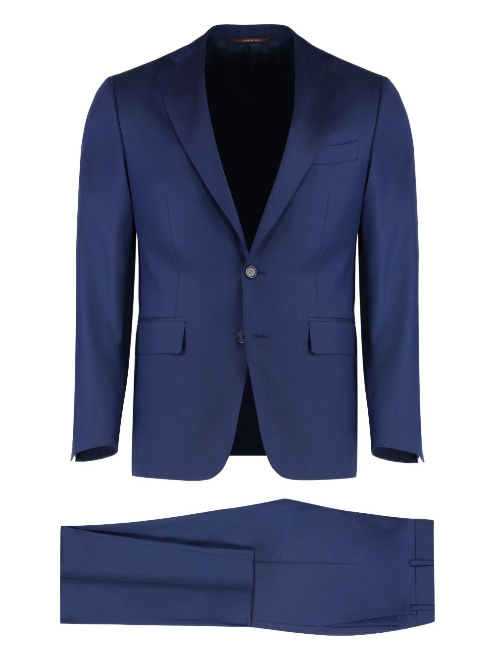 Two-piece wool suit - Blue