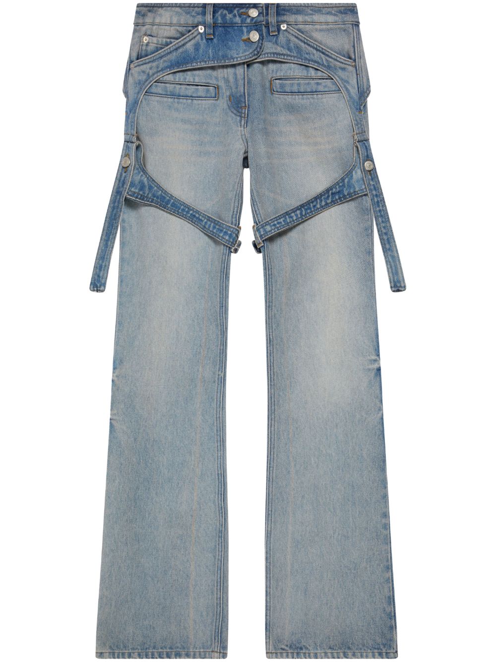Racer denim trousers - Blue