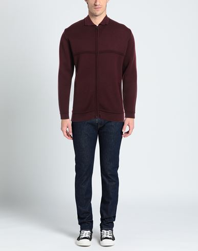 Man Cardigan Burgundy