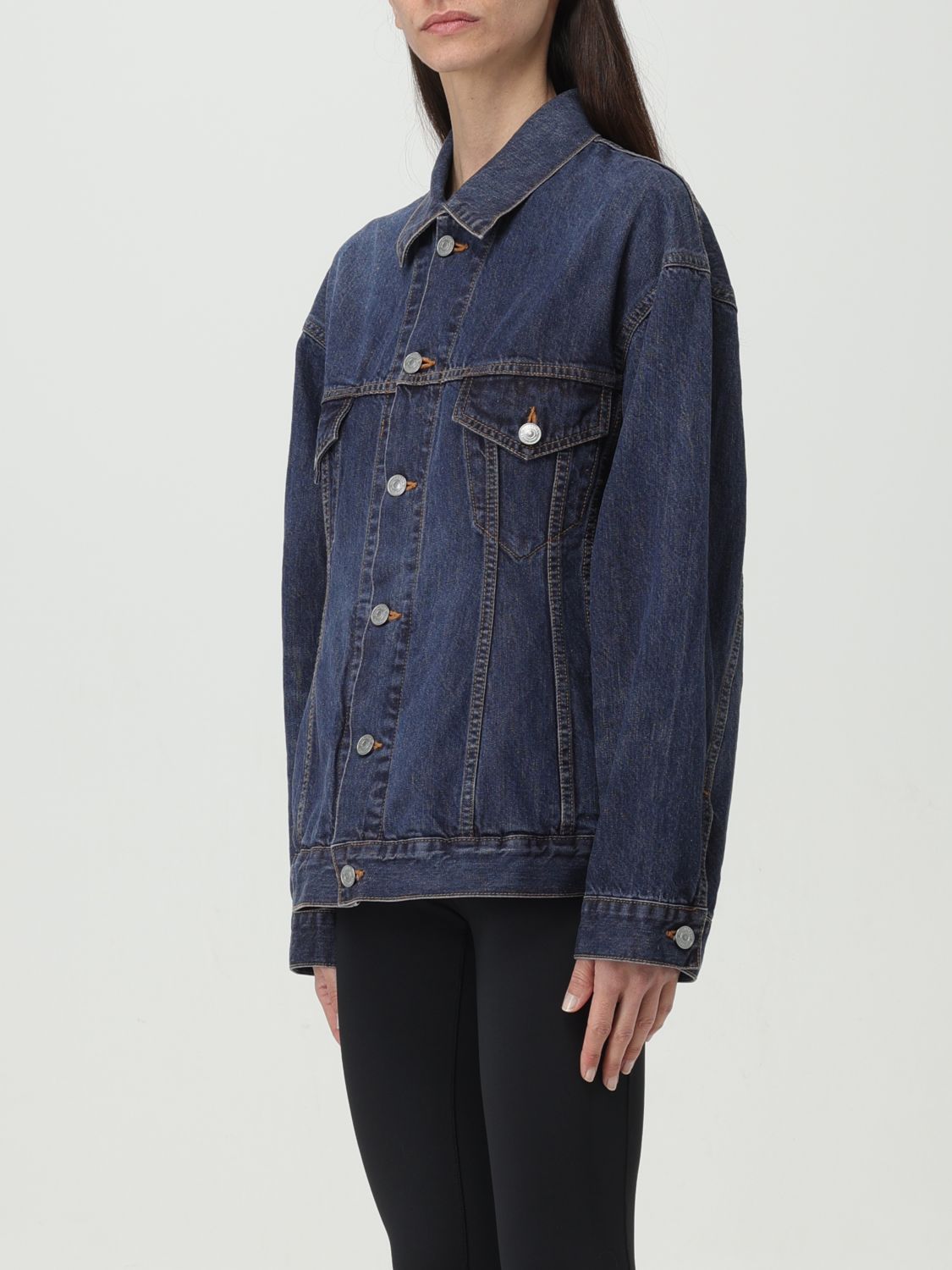 Jacket Woman color Indigo