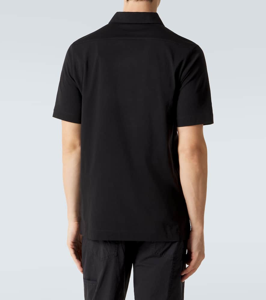 Cotton jersey polo shirt