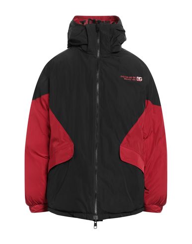 Man Puffer Red Size 40 Polyester, Polyurethane