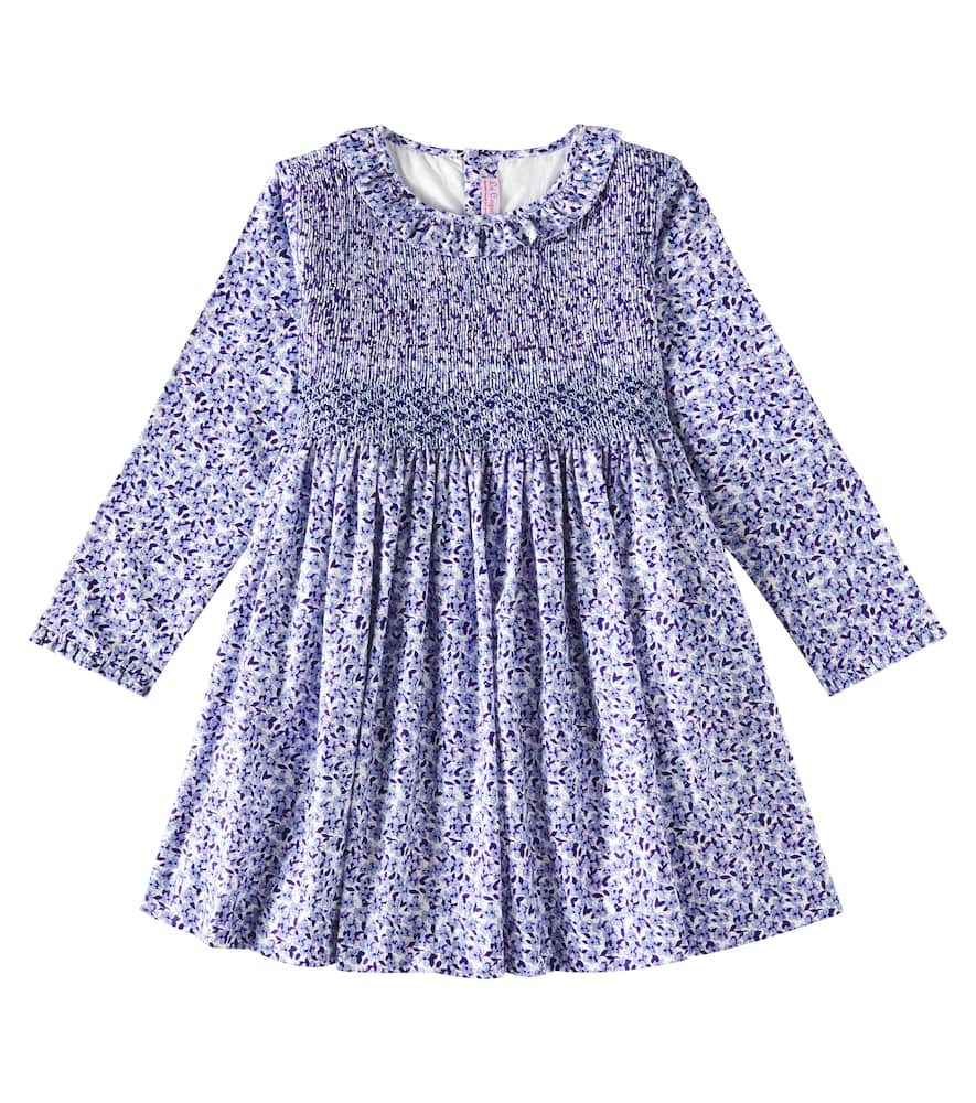 Manzanilla smocked floral cotton dress