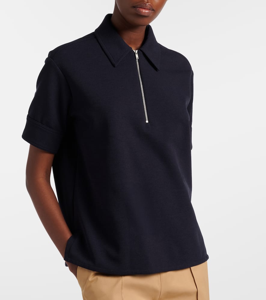 Jersey polo shirt