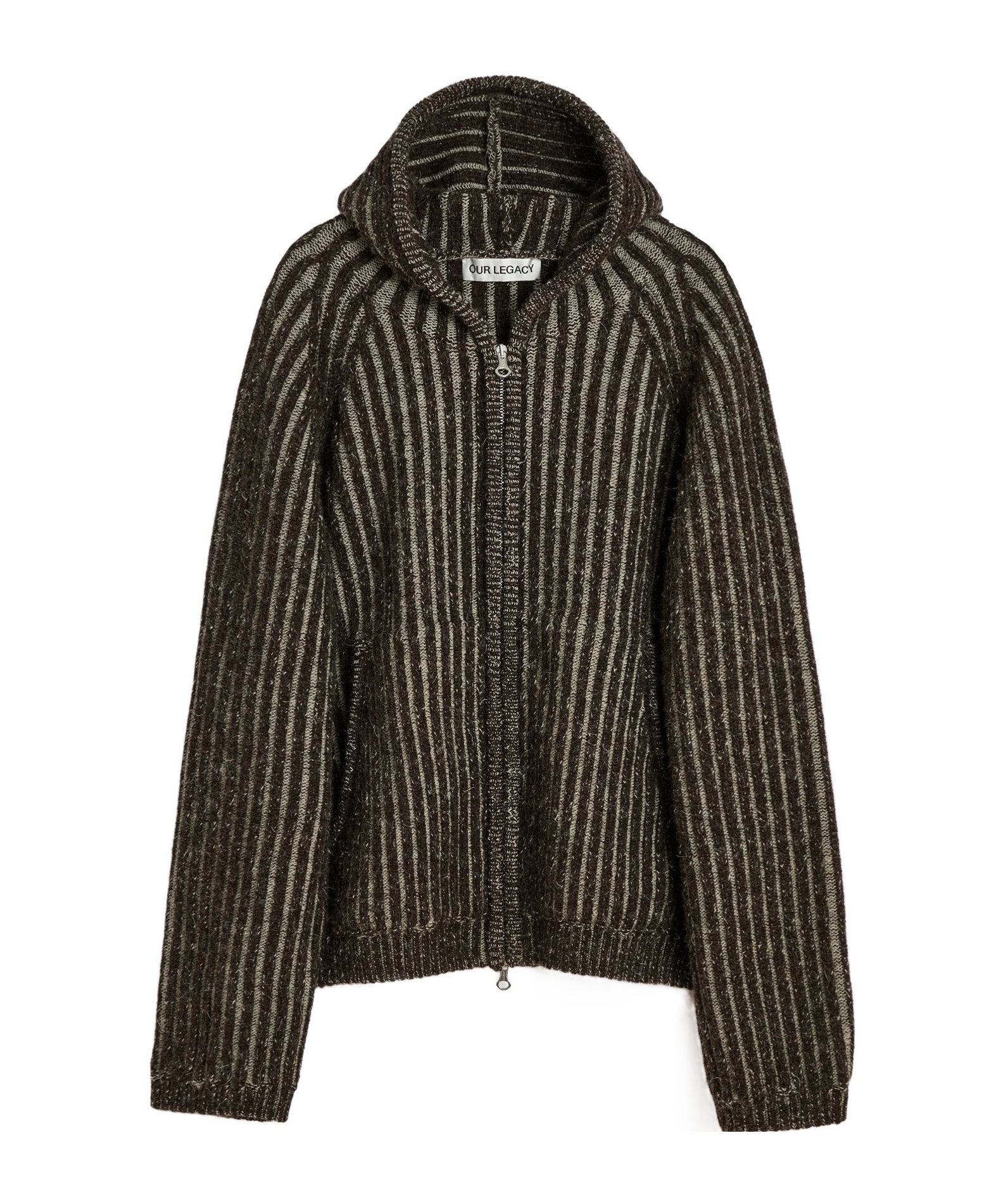 Level Hooded Cardigan