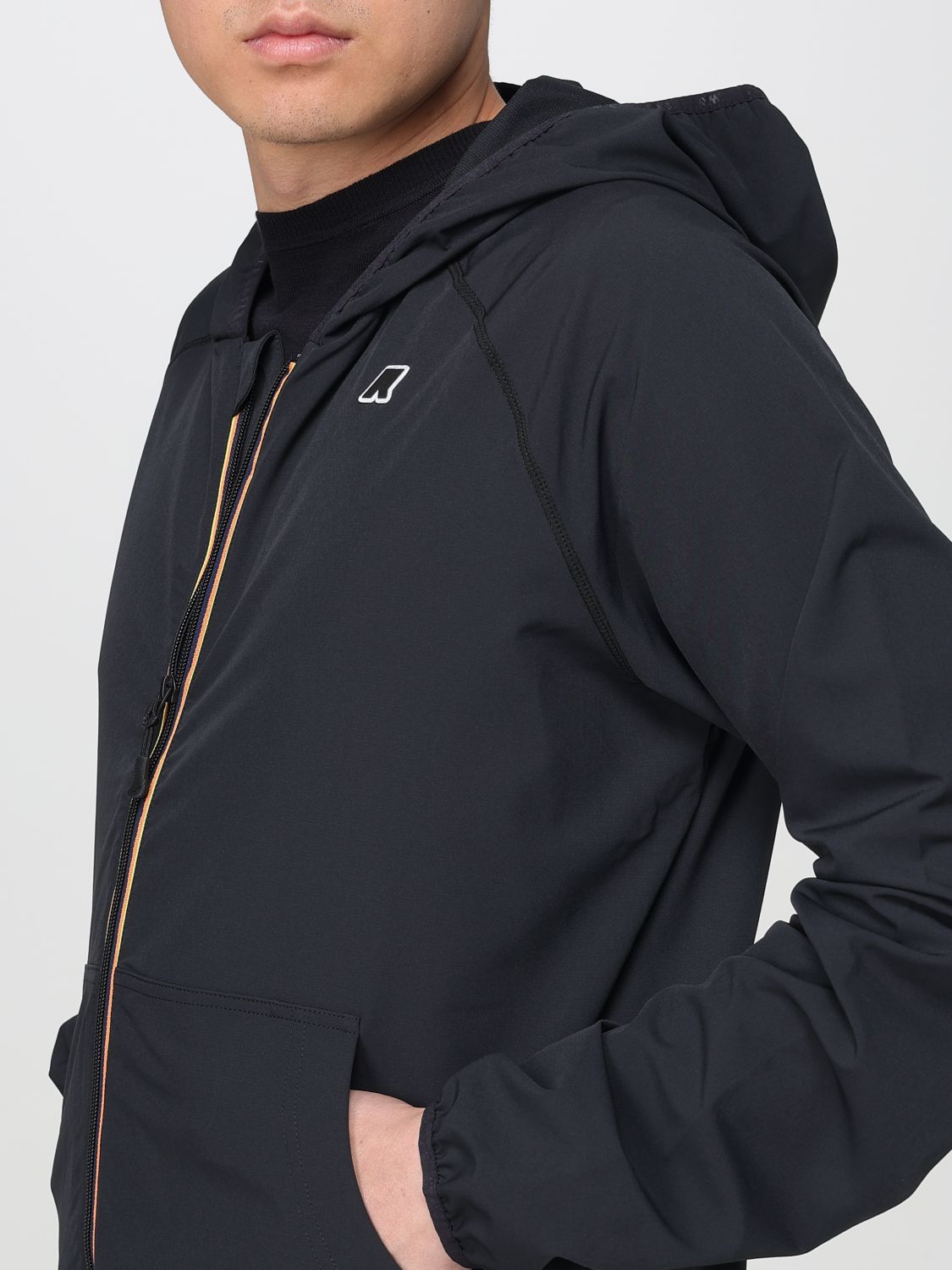 Jacket K-WAY Men color Black