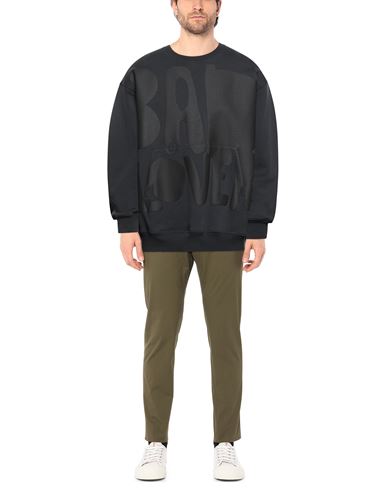 Valentino Garavani Man Sweatshirt Charcoal Size M Cotton