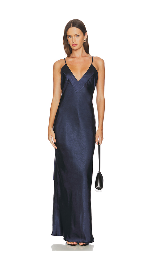 SNDYS Spain Maxi Dress in Navy. - XXL also in