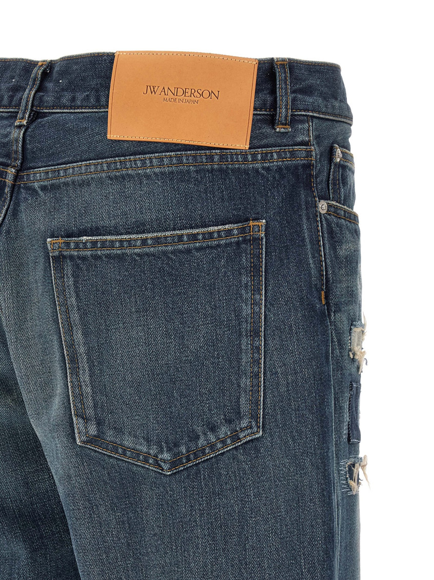 J. W. Anderson Japanese Denim Jeans Blue
