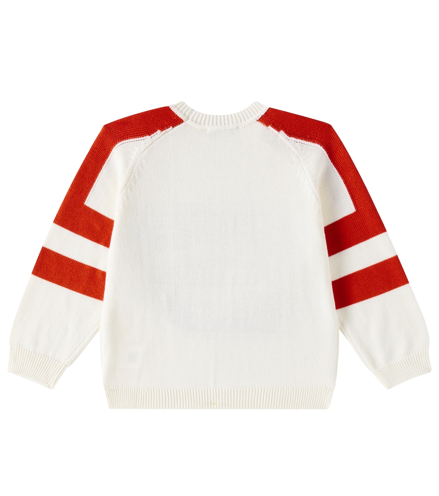 Stella McCartney Kids Embroidered cotton sweater