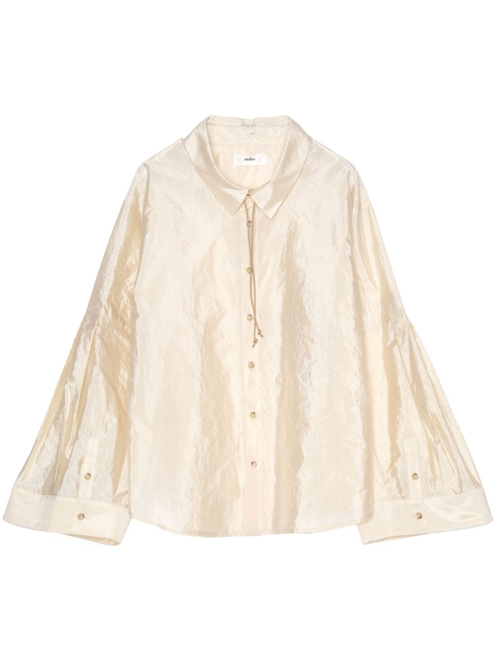 Big sleeve blouse - Neutrals
