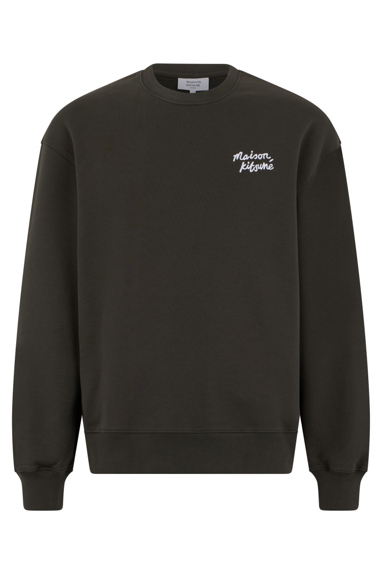 Cotton Sweatshirt Wih Logo
