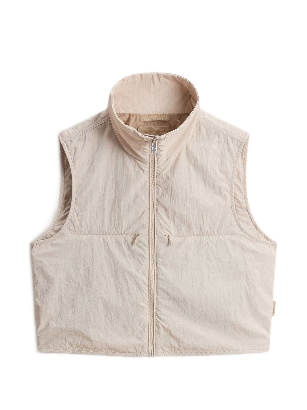 Nylon zipped vest