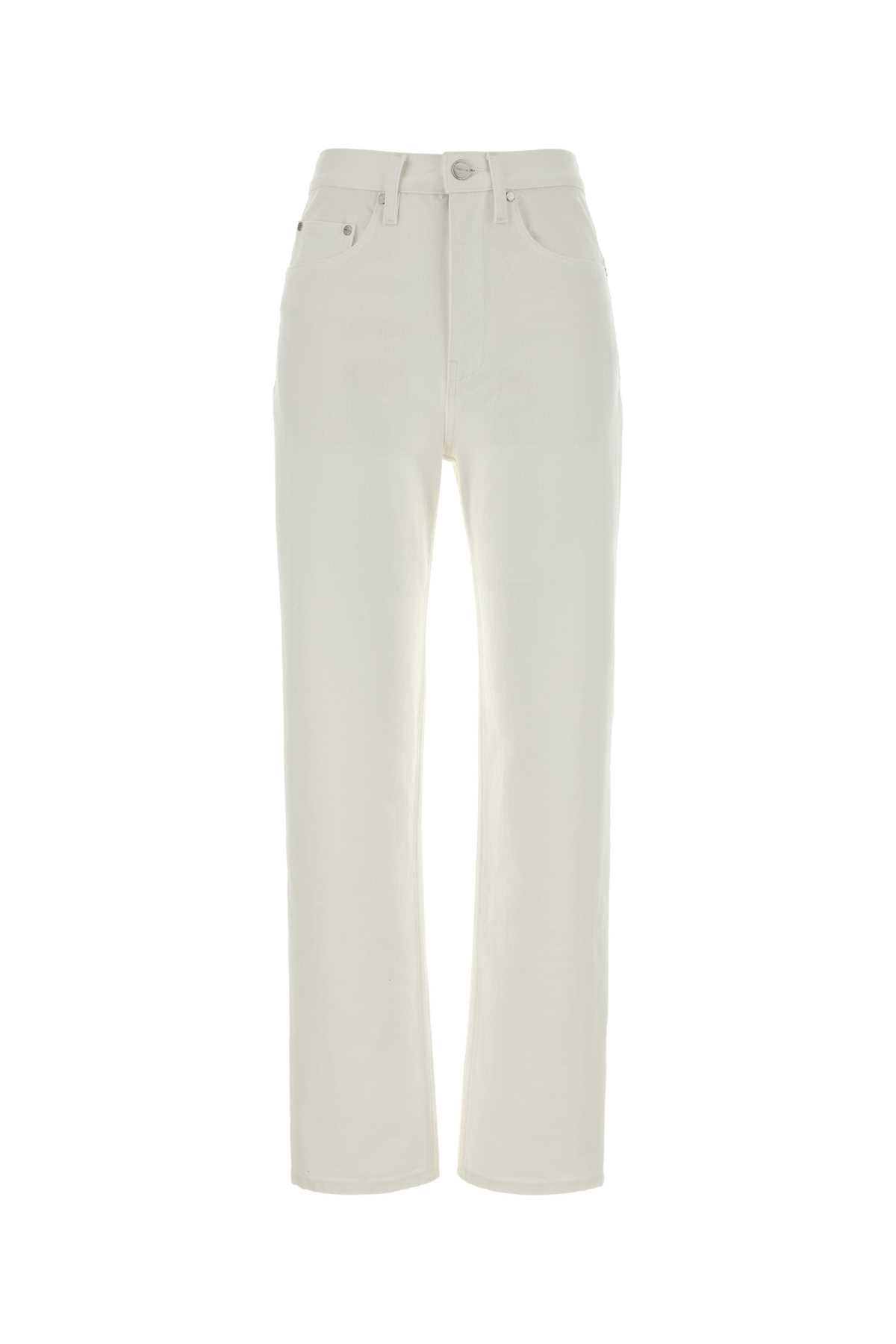 Cotton Jeans — White