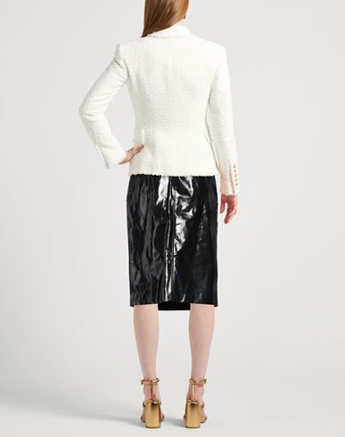 Woman Midi skirt Black Size 2 Calfskin