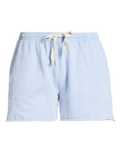 Woman Shorts & Bermuda Shorts Sky blue Size L Organic cotton