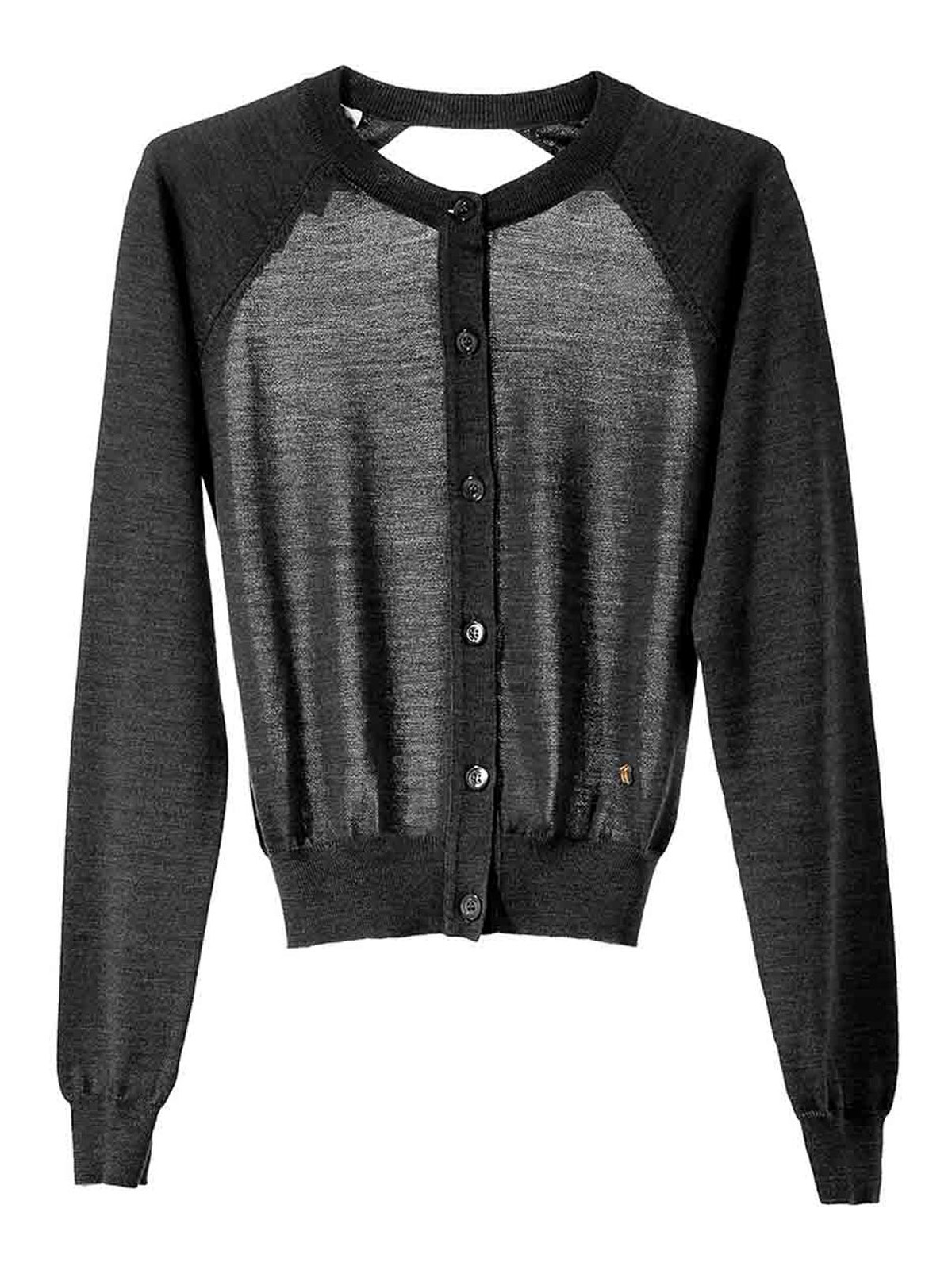 Open Back Cardigan