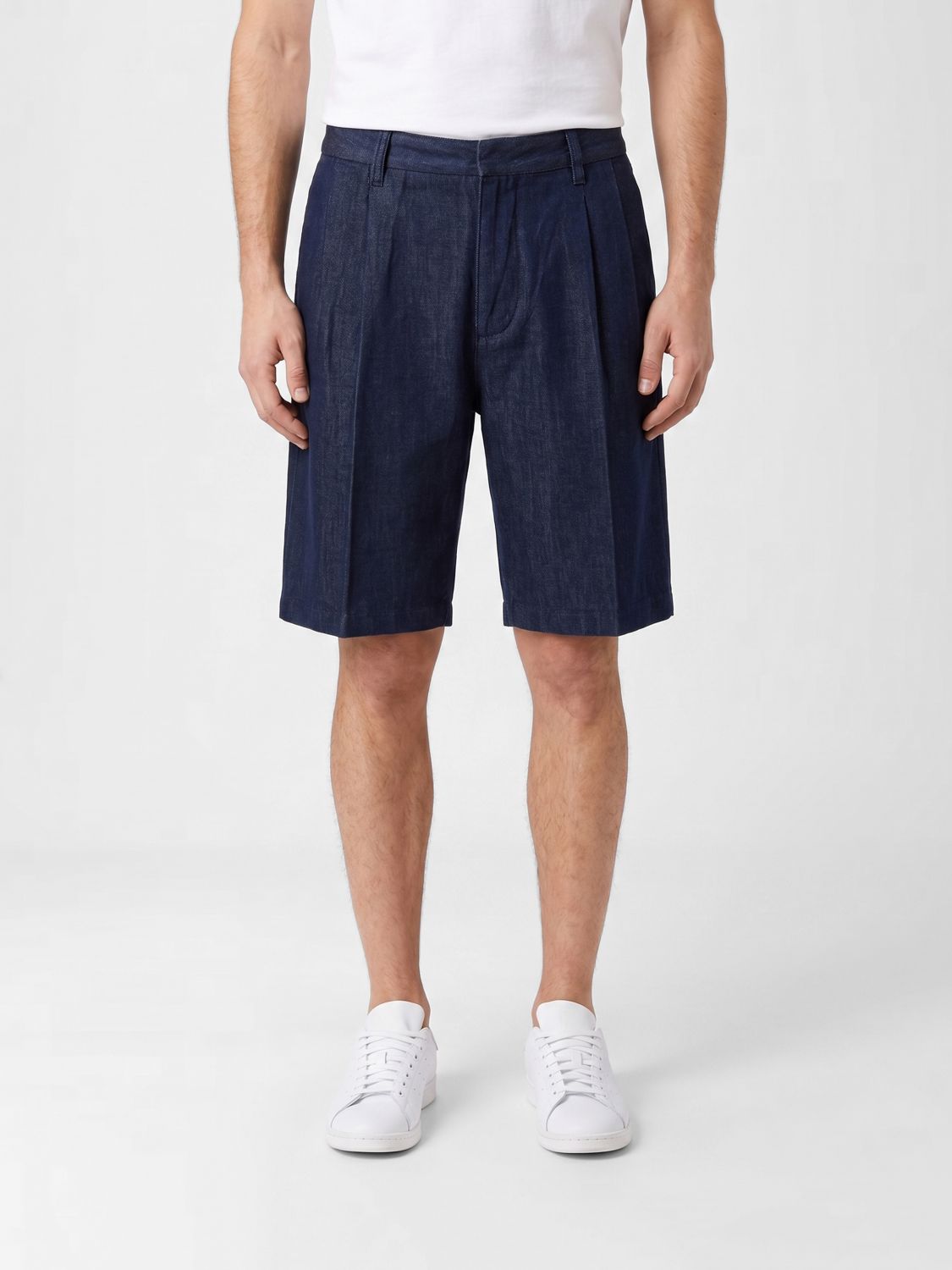 Pants Men color Blue