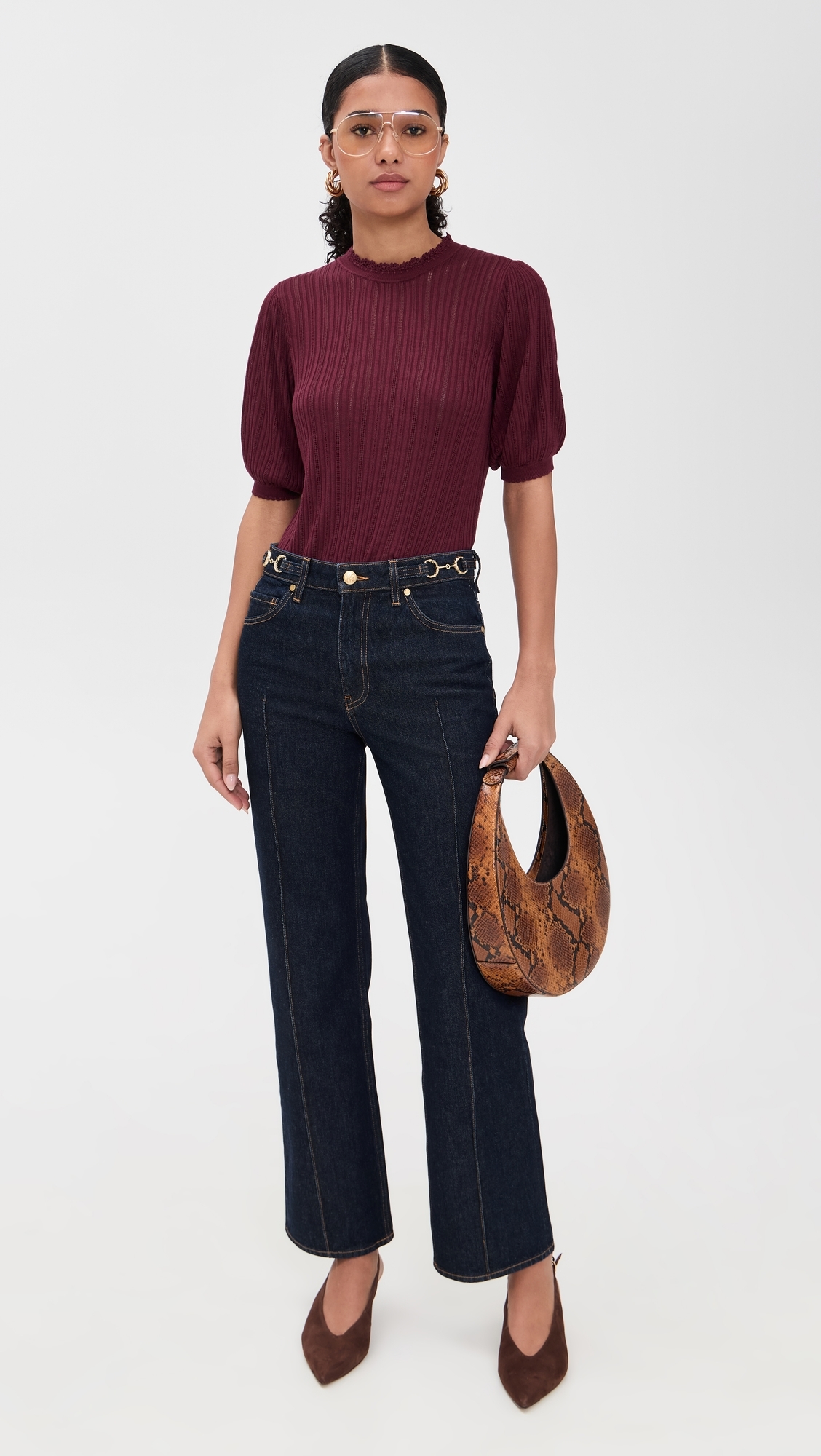 Gemma Top Claret