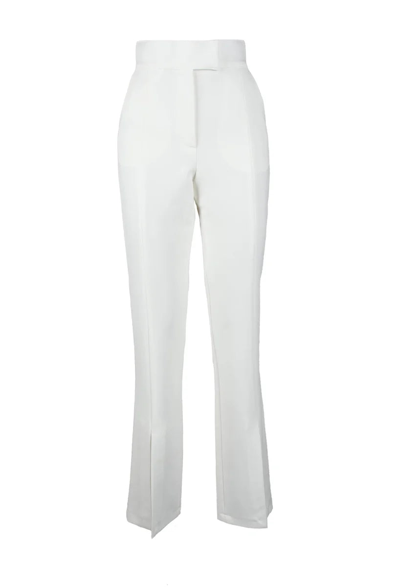 Stretch Trousers - White