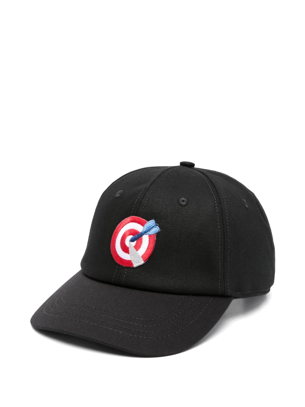 Embroidered baseball cap - Black
