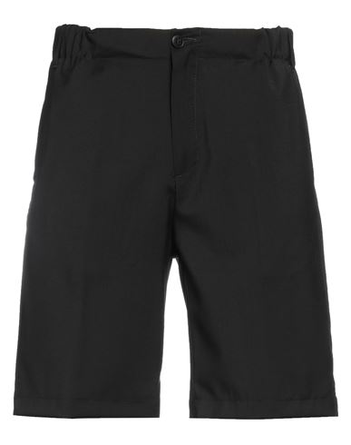 Man Shorts & Bermuda Shorts Black