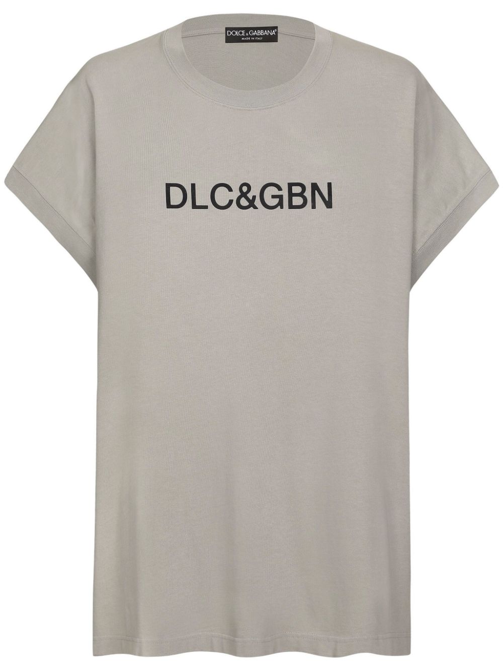Logo-print cotton T-shirt - Grey