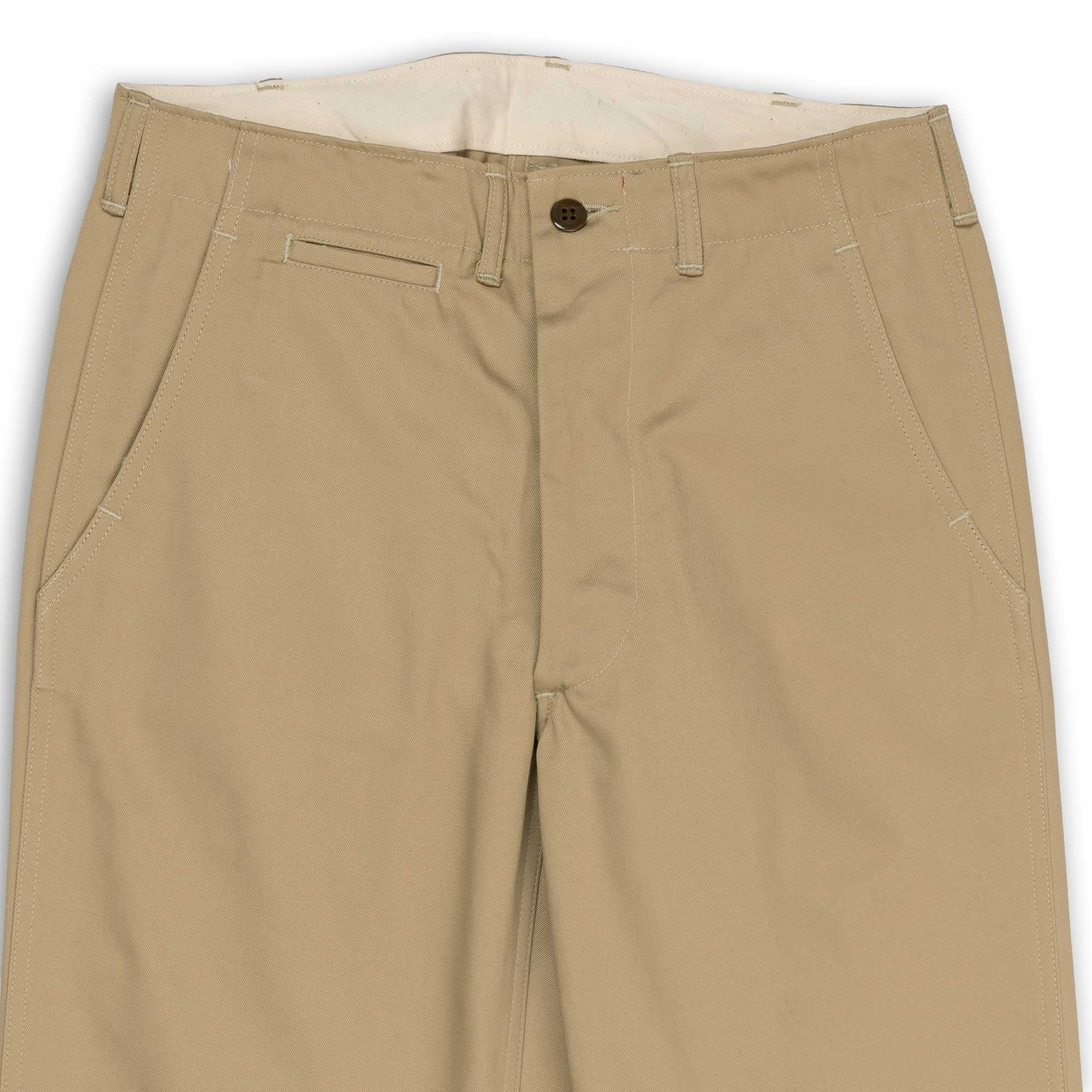 Trousers, Cotton, Khaki, 1945 Chino