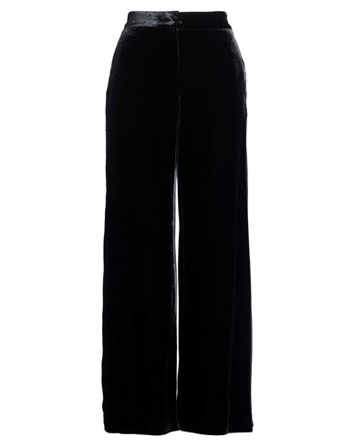 Woman Pants Black Size 10 Viscose, Silk