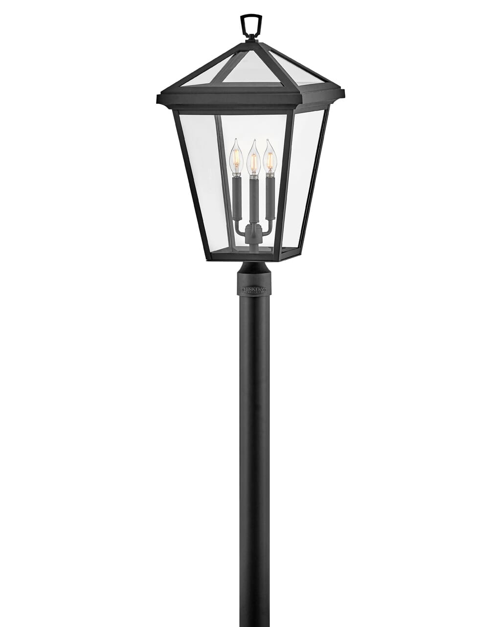 Museum Black LED Post Top or Pier Mount from the Alford Place Collection