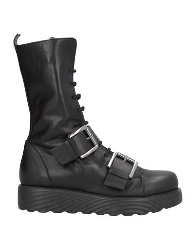 Woman Ankle boots Black Size 7 Leather