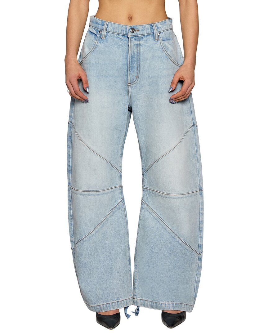 Freddy Cropped Barrel Jean