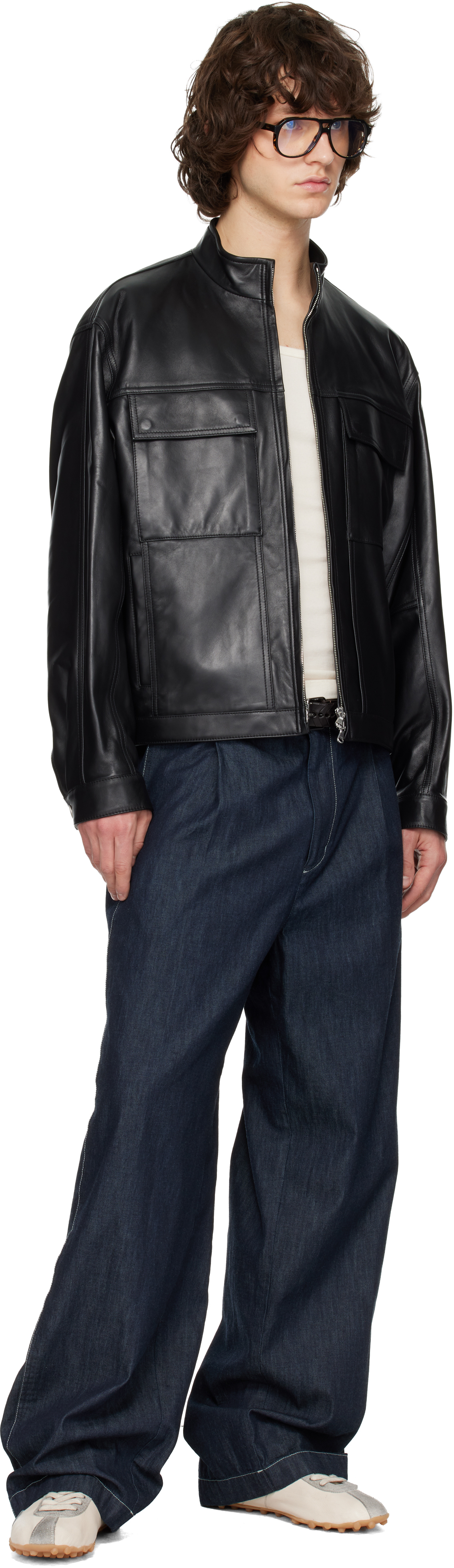 Navy Japanese Denim Jeans