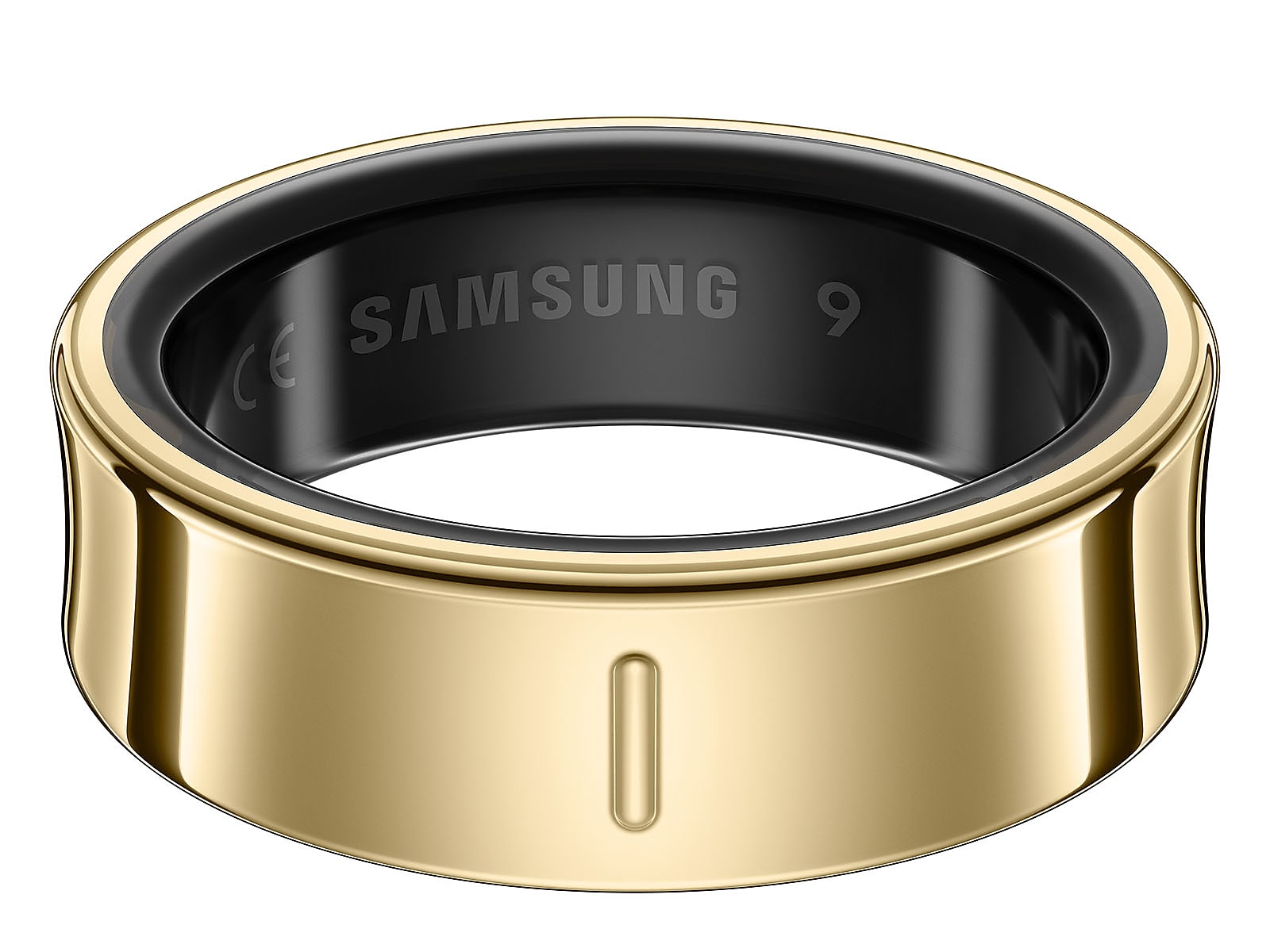 Galaxy Ring, Size 6, Titanium in Gold