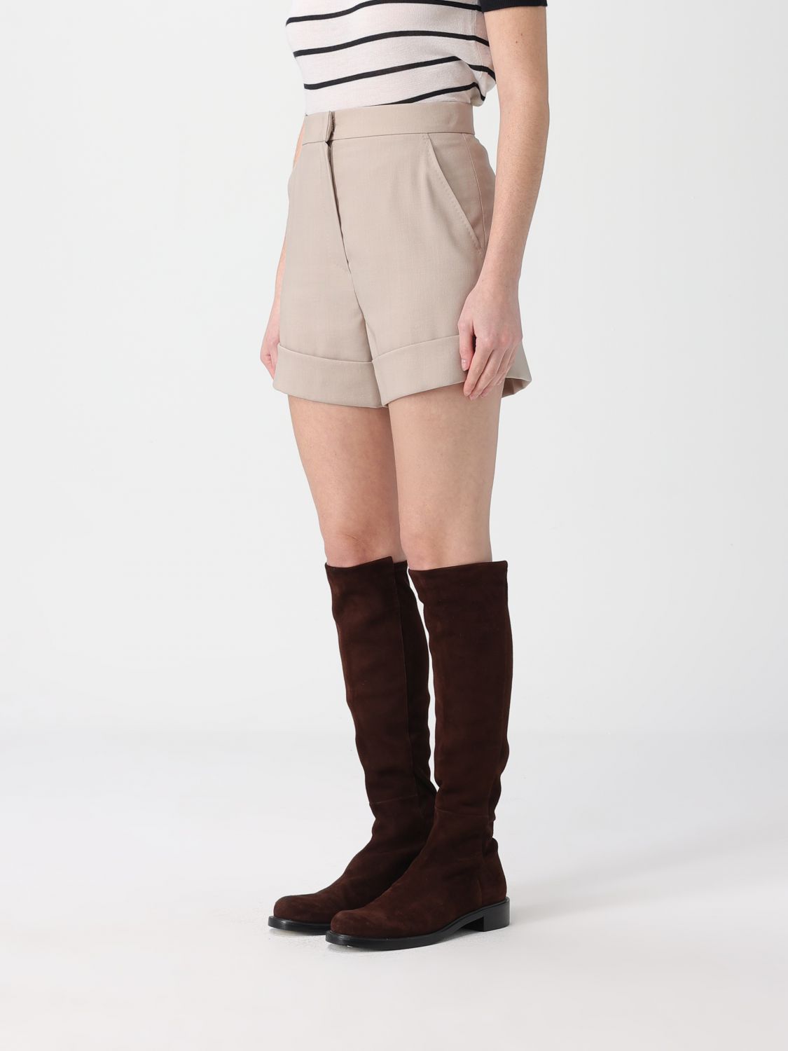 Shorts Woman color Sand