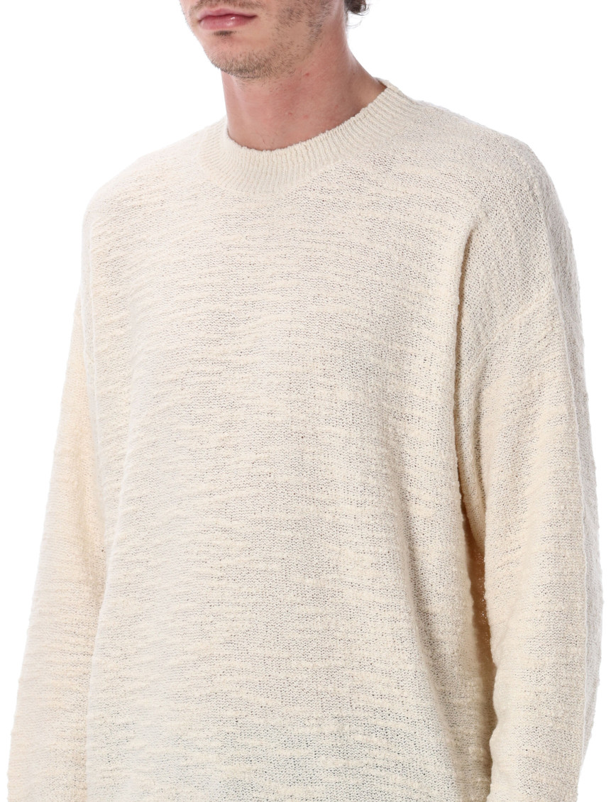 Isabel Marant - achille textured knit round neck sweater