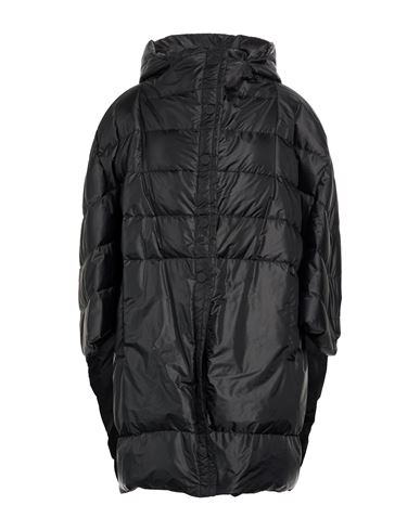Woman Puffer Black Size 12 Polyester