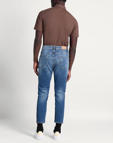 Man Jeans Blue Size 29 Cotton, Elastane