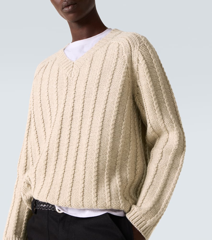 X Aaron Levine Sussex virgin wool sweater