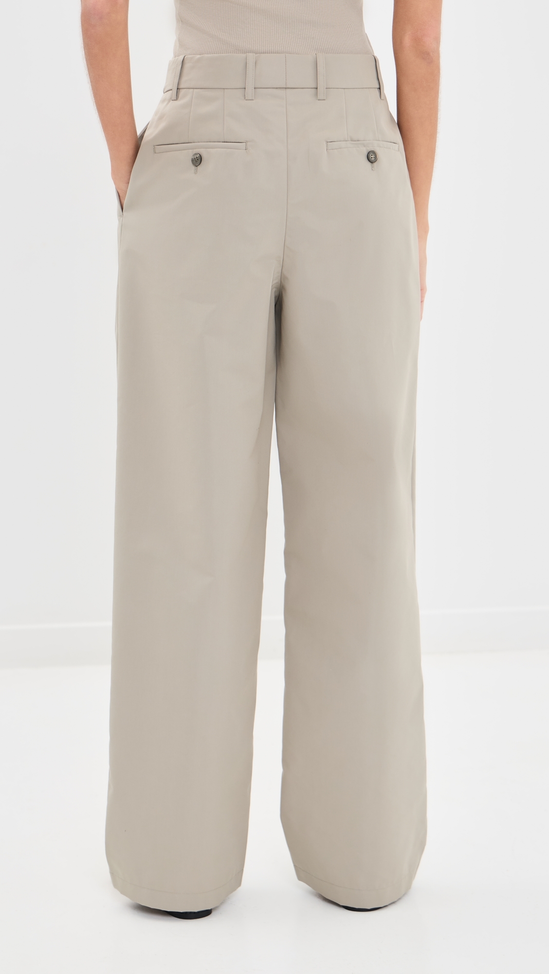 WARDROBE. NYC Clean Chinos Taupe