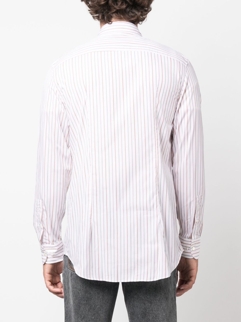 - Striped Cotton Shirt