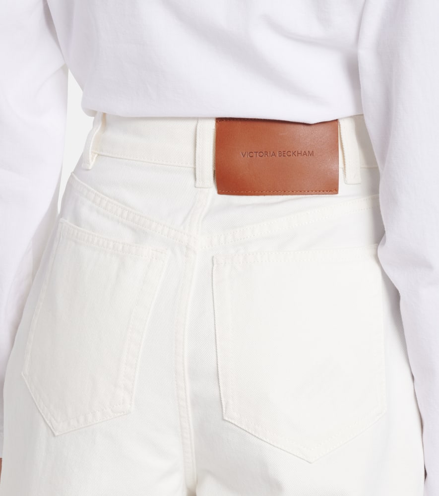High-rise wide-leg jeans