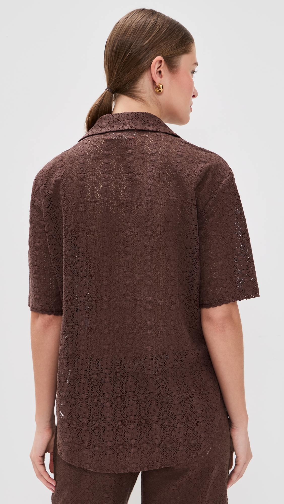 Inez Shirt Walnut