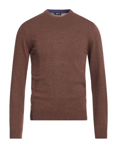 Man Sweater Brown Size L Wool, Viscose, Polyamide, Cashmere