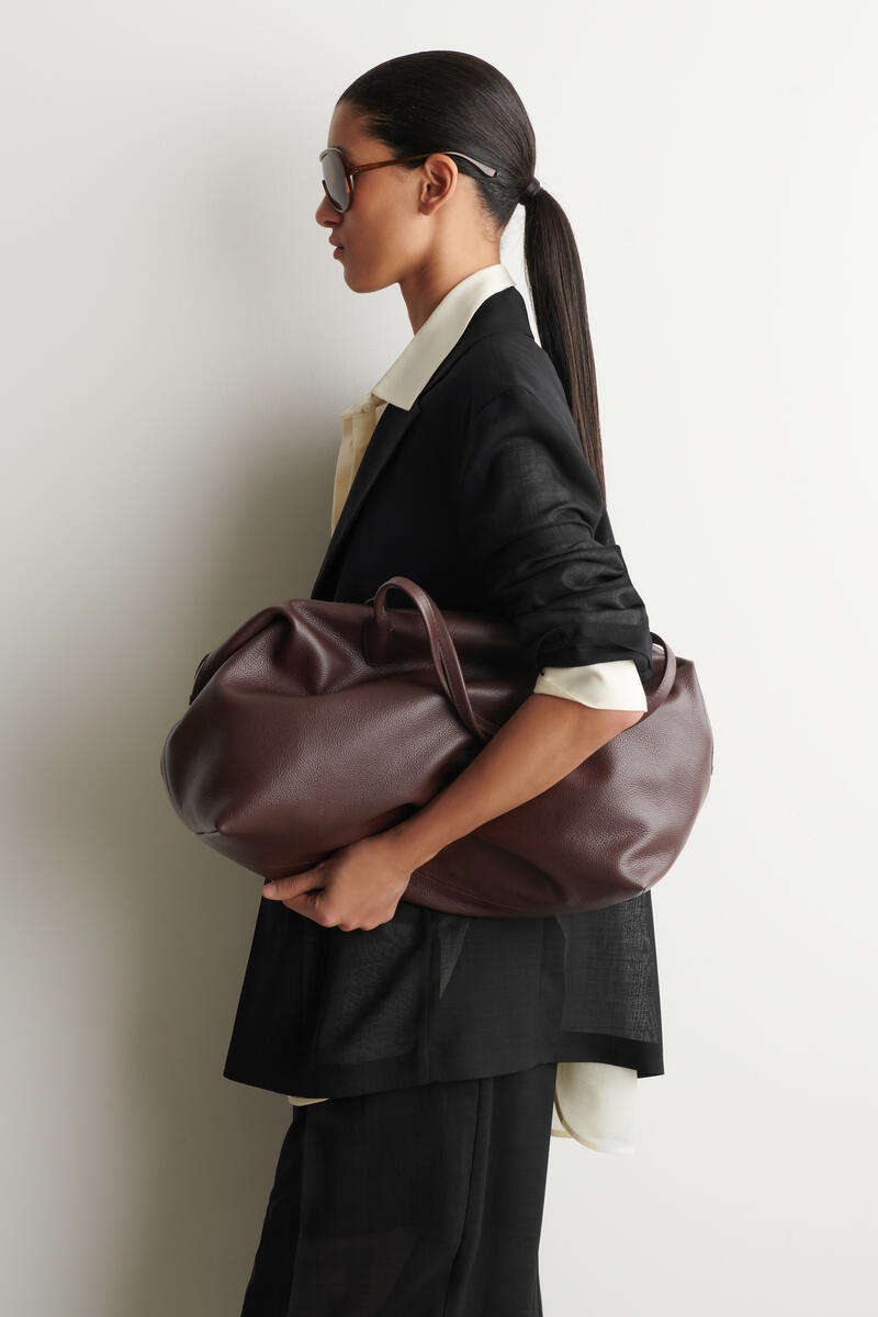 Frieze Bowling Bag - Leather